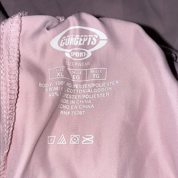 Alabama Script Logo Pink Pajama Pants-XL - Picture 4 of 5